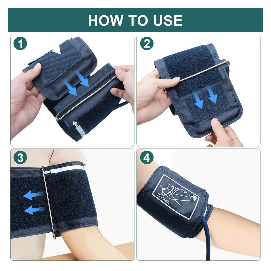 Tensiómetro Digital de Brazo con Monitor de Ritmo Cardíaco