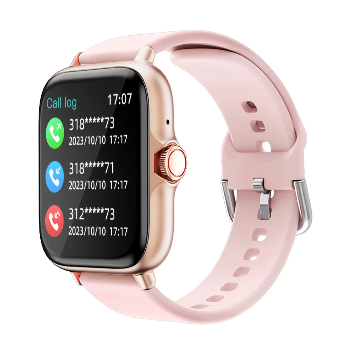 Reloj Inteligente Impermeable 1.83'' con Llamadas, Mensajes, Monitor de Sueño y Podómetro Deportivo para iPhone y Android